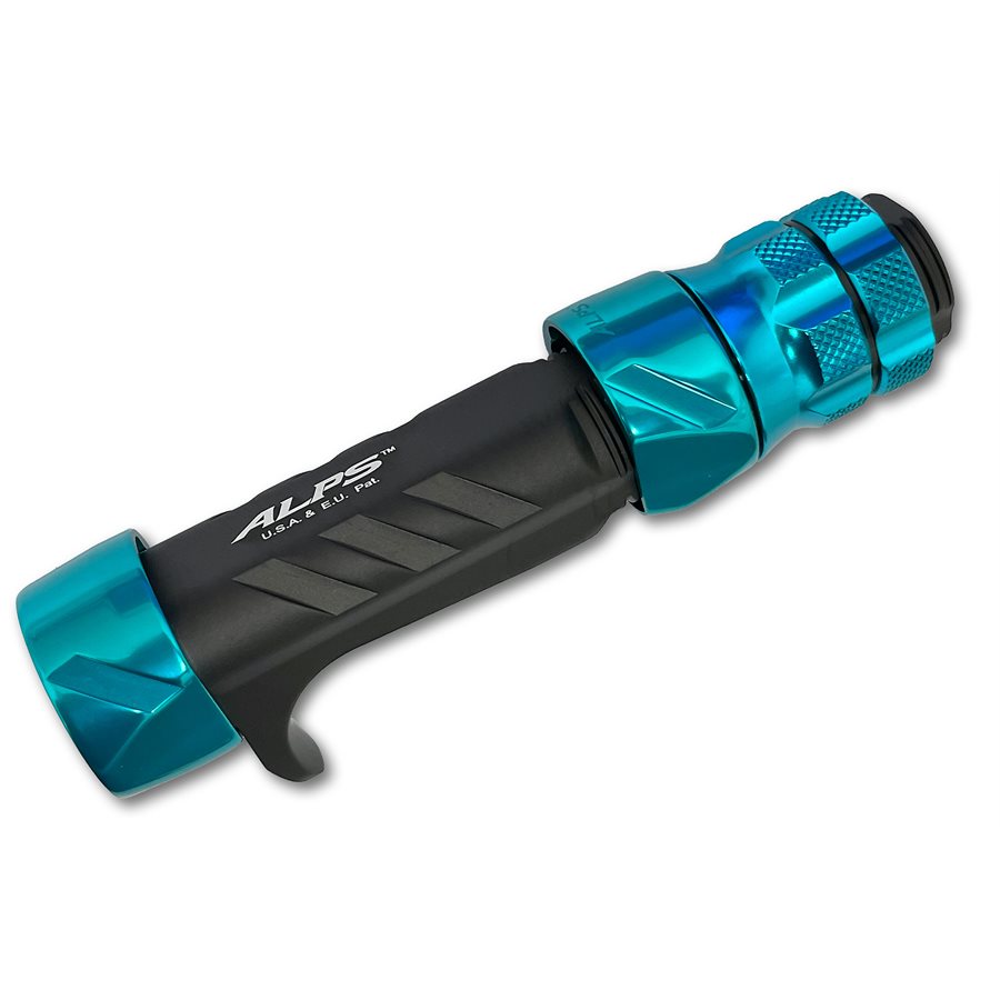 alps cobalt blue triangle fly reel seat size 12 Regular/Recessed Aluminum Seats triangular shape keeps the front hood and slide band perfectly aligned. alps cobalt blue triangle fly