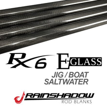 RX6 E-Glass RainShadow RCJB - Saltwater Jig/Boat Rod Blanks