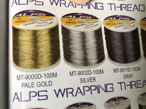 Alps Wrapping Thread Metallic Size D